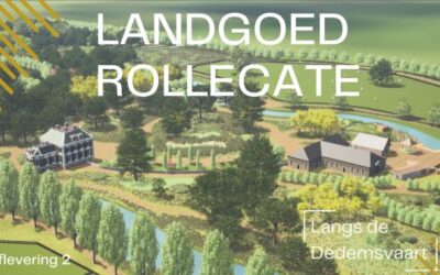 Documentaire landgoedkaart Rollecate door Heleen Westerman op 9 april 2026